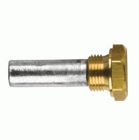 Pencil Anodes For Frigomar - 19mm-0.75" Dia. - Complete with brass plug - 802660T - RKCV